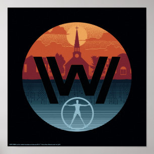 Póster Westworld   Escalante Church Logo