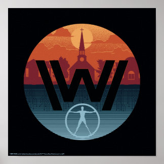 Póster Westworld | Escalante Church Logo