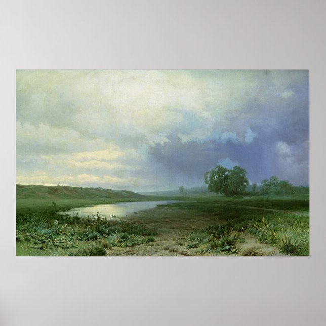 Póster Wet Meadow, 1872 (Frente)