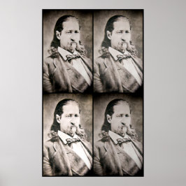 Póster WET PLATE 4 frame WILD BILL HICKOK