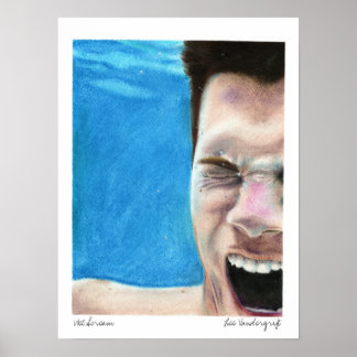 Póster Wet Scream por Lee Vandergrift