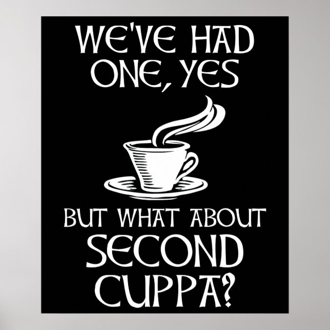 Póster We've Had One, Yes - But What About Second Cuppa? (Frente)