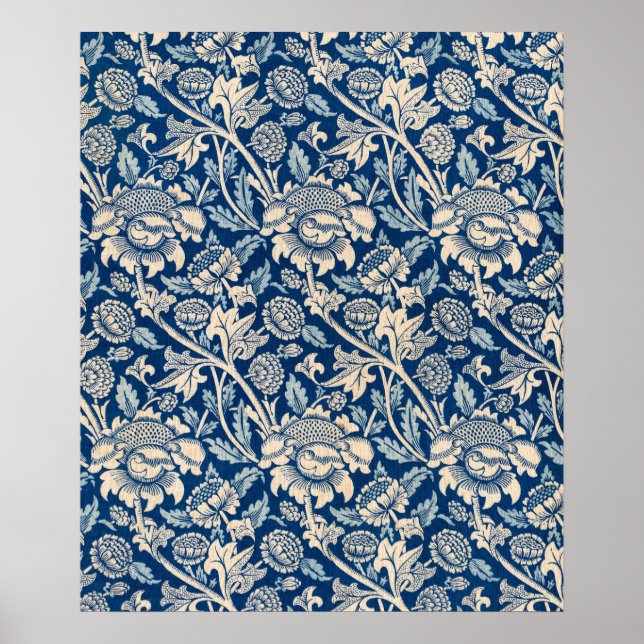 Póster Wey, 1883 por William Morris (Frente)