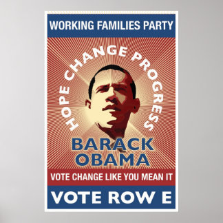 Póster WFP - Cambio De Voto Como Quieres Decir - T. Stone