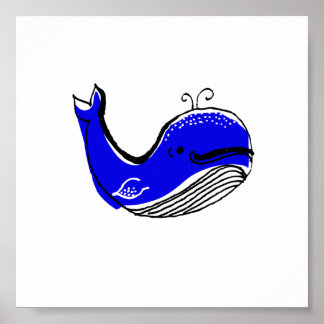 Póster whale
