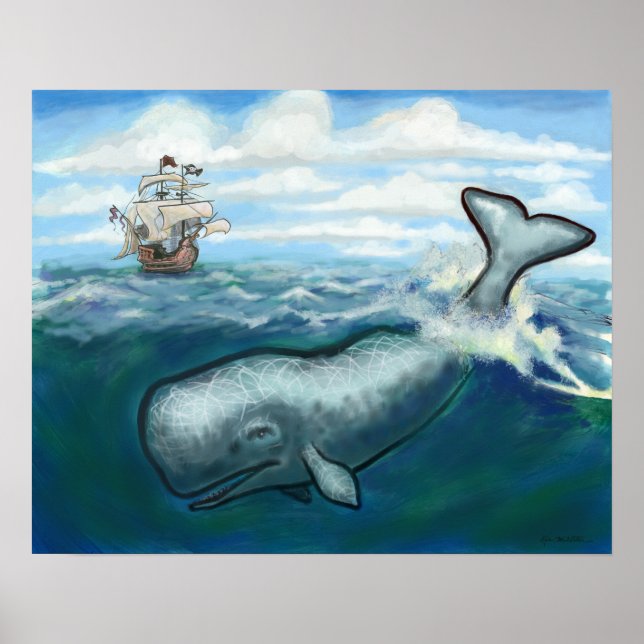 Póster Whale Ho (Frente)