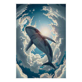 Póster Whale of the Celestial Tides