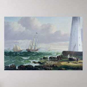 Póster Whalers que vuelven a casa