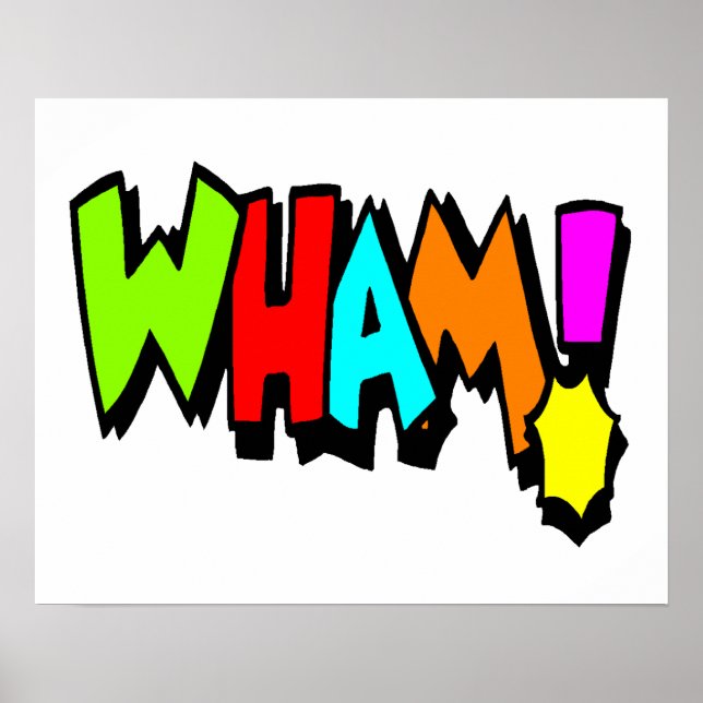 Póster ¡Wham! (Frente)