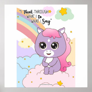 Póster what I do What I say wall art