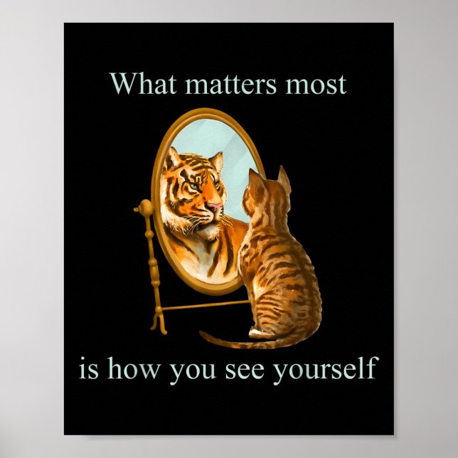 Póster What S Most Is How You See Yourself Apparel  (Frente)