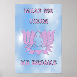 Póster What We Think We Become