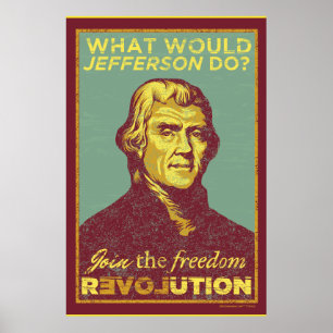 Póster What Would Jefferson Do? Poster