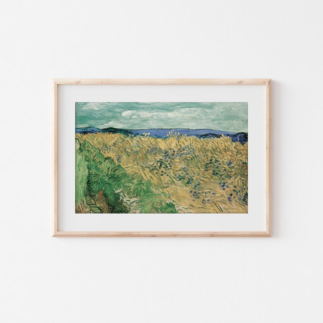 Póster Wheatfield con Cornflowers | Vincent van Gogh (Subido por el creador)