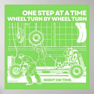 Póster Wheel turn by Wheel turn