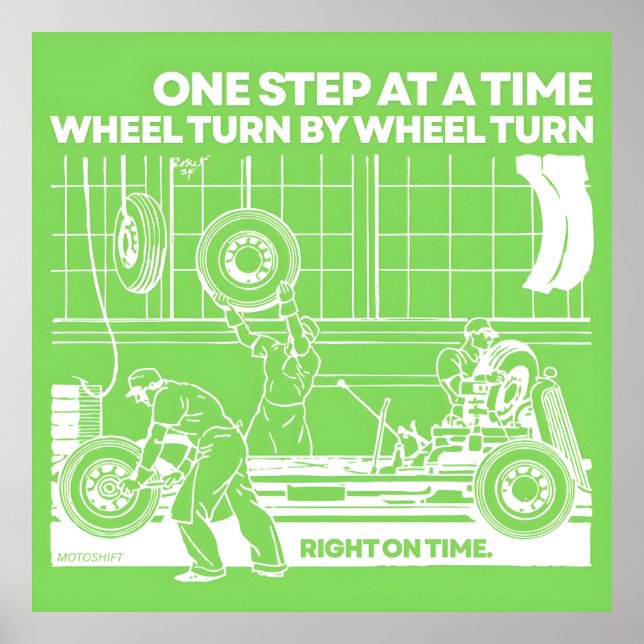Póster Wheel turn by Wheel turn (Frente)