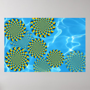 Póster Wheelies de la nadada