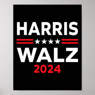 Póster Wheimer 2024 Elección Kamala Harris Tim Waltz 2024