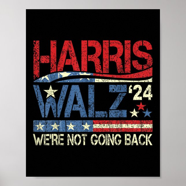 Póster Wheimer 2024 Kamala Harris 2024 Tim W 2024 Usa Fla (Frente)