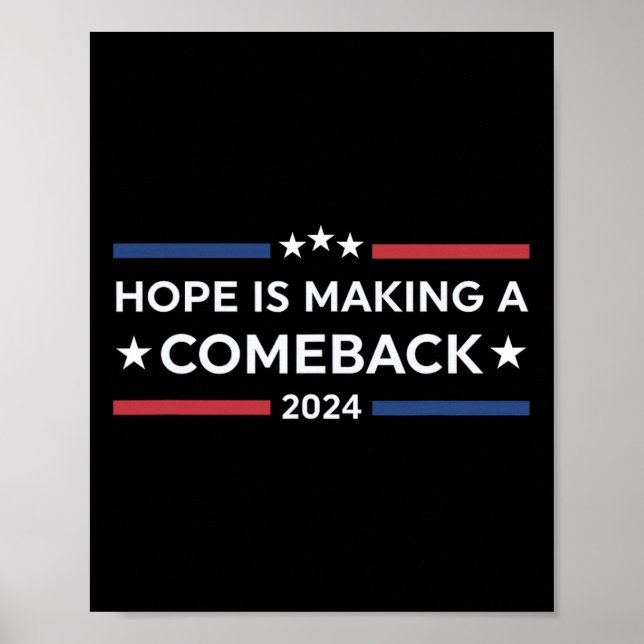 Póster Wheimer 2024 La Esperanza Está Volviendo  (Frente)