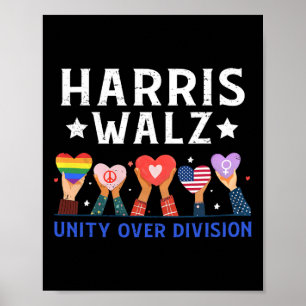 Póster Wheimer 2024 Unidad sobre División Harris W 2024