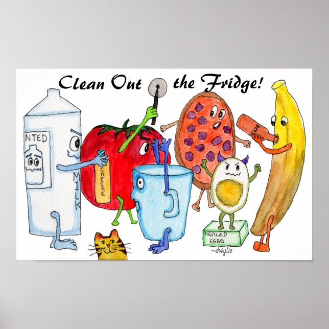 Póster When Food Goes Bad (Frente)