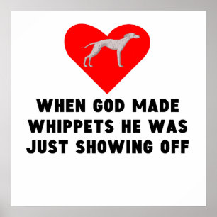 Póster When God Made Whippets