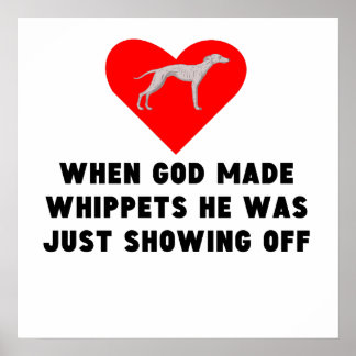 Póster When God Made Whippets