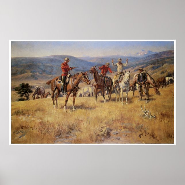 Póster When Law Dulls the Edge of Chance, 1915 (Frente)