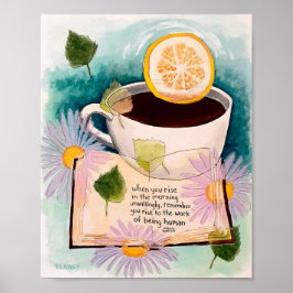 Póster When You Rise Unwillingly print