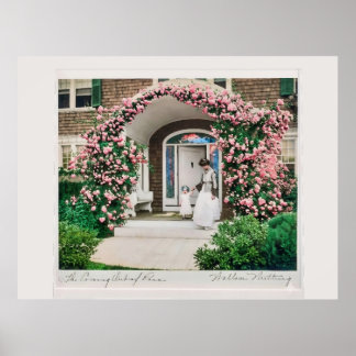 Póster Where flowers bloom so does hope. 