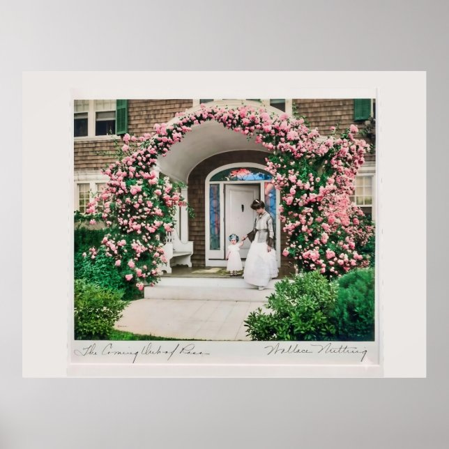 Póster Where flowers bloom so does hope.  (Frente)