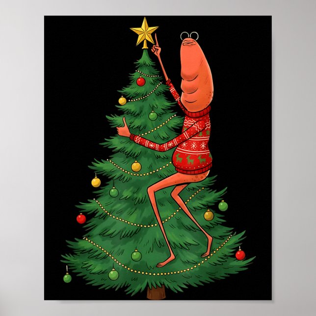 Póster Where Is Jimbo James Marcus The Worm Christmas  (Frente)