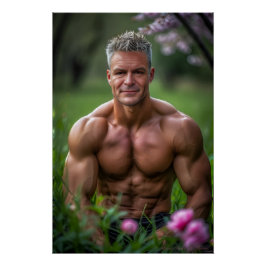 Póster Where Muscle Meets Meadow