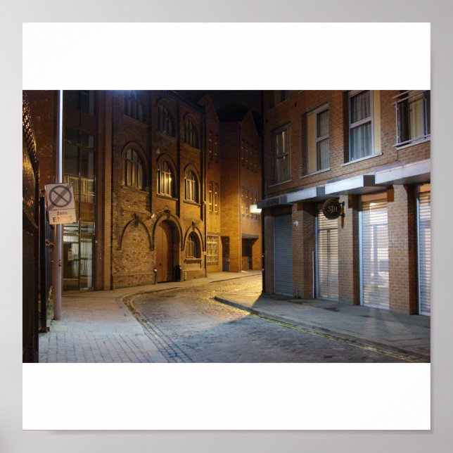 Póster Where Old Ghosts Meet Belfast Print. (Frente)