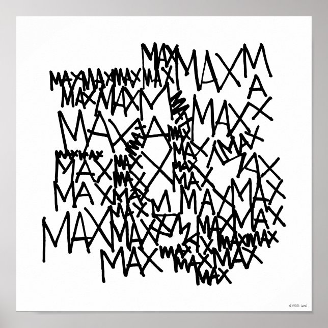 Póster Where the Wild Things Are | Max Repeated (Frente)