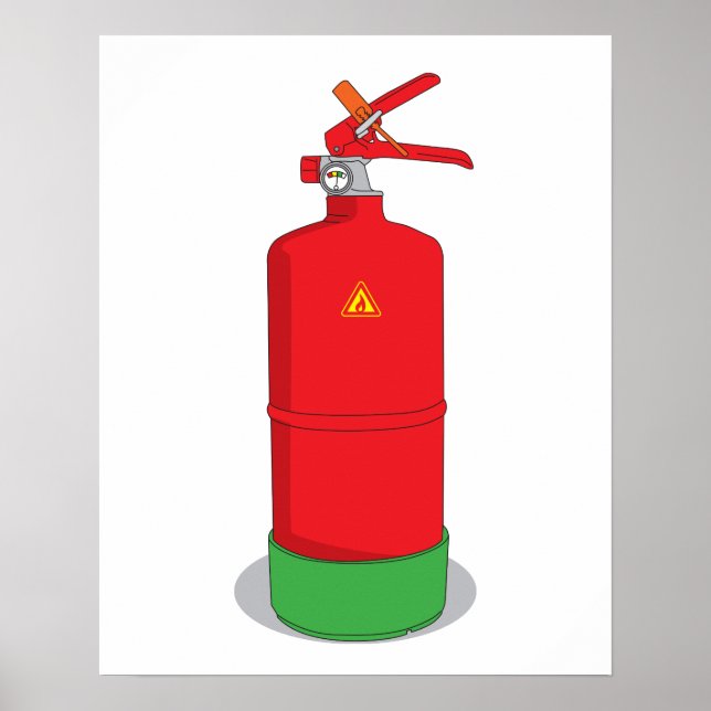 Póster Where's the fire? (Frente)