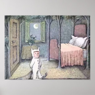 Póster WhereThe Wild Things Are When Max dresses in his w