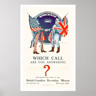 Póster Which Call are You Answering? (US02110)