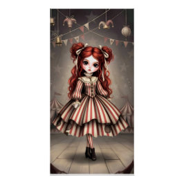 Póster Whimsical Dark Circus Doll