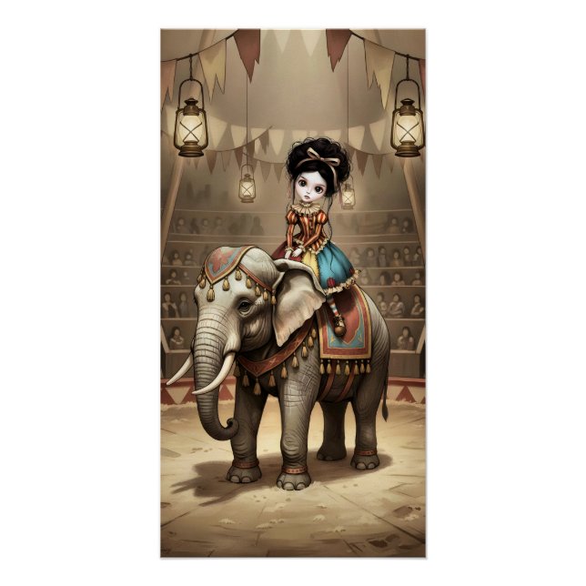 Póster Whimsical Dark Circus Doll (Anverso)