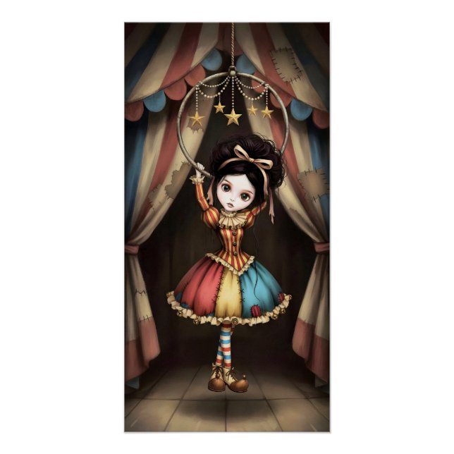 Póster Whimsical Dark Circus Doll (Anverso)