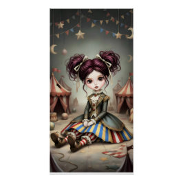 Póster Whimsical Dark Circus Doll