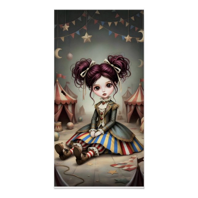 Póster Whimsical Dark Circus Doll (Anverso)