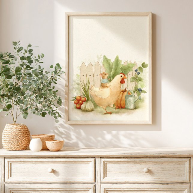 Póster  Whimsical Garden Storybook kids Poster (Subido por el creador)