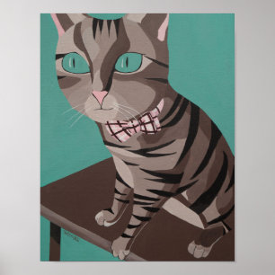 Póster Whimsical Kitty