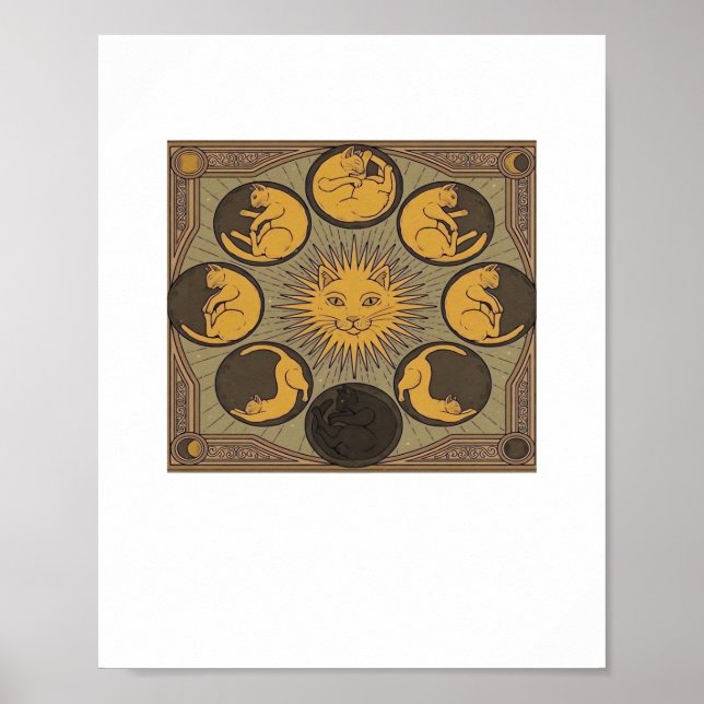 Póster Whimsigoth Moon Classic (Frente)