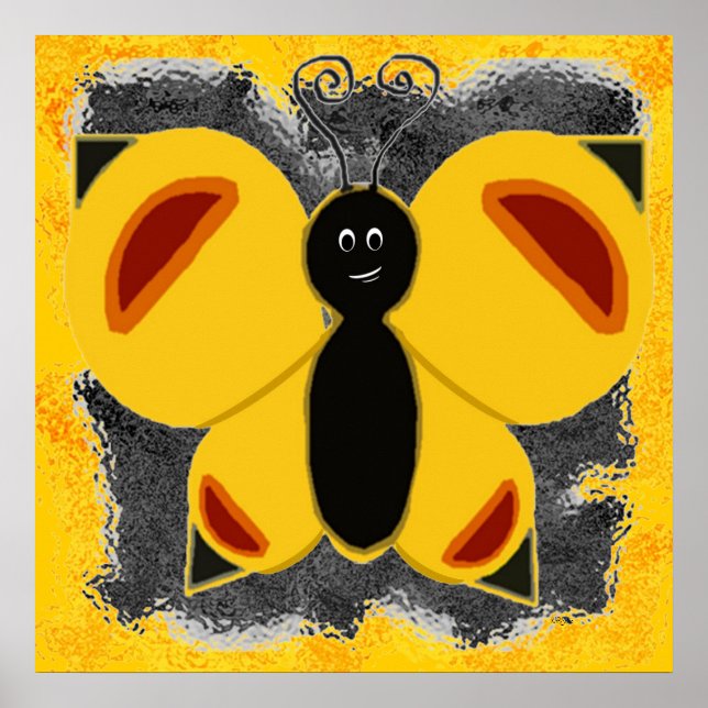 Póster Whimsy Butterfly (Frente)