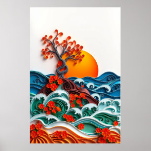 Póster Whimsy en papel