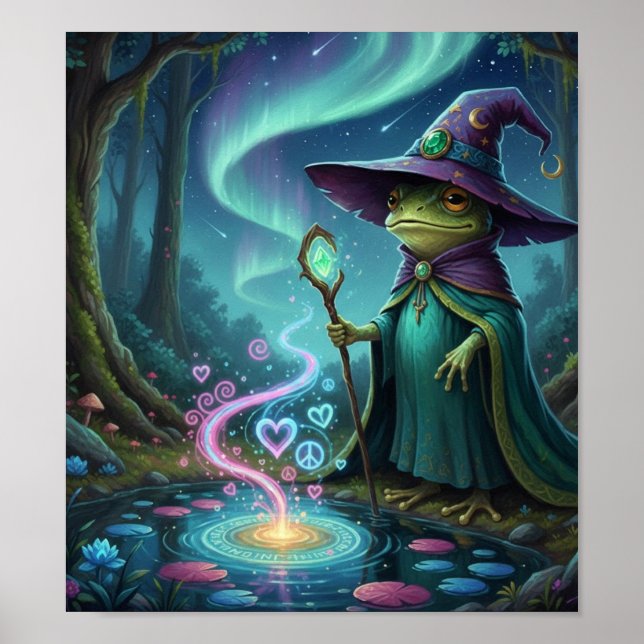 Póster WhimsyFrogWizard2 (Frente)